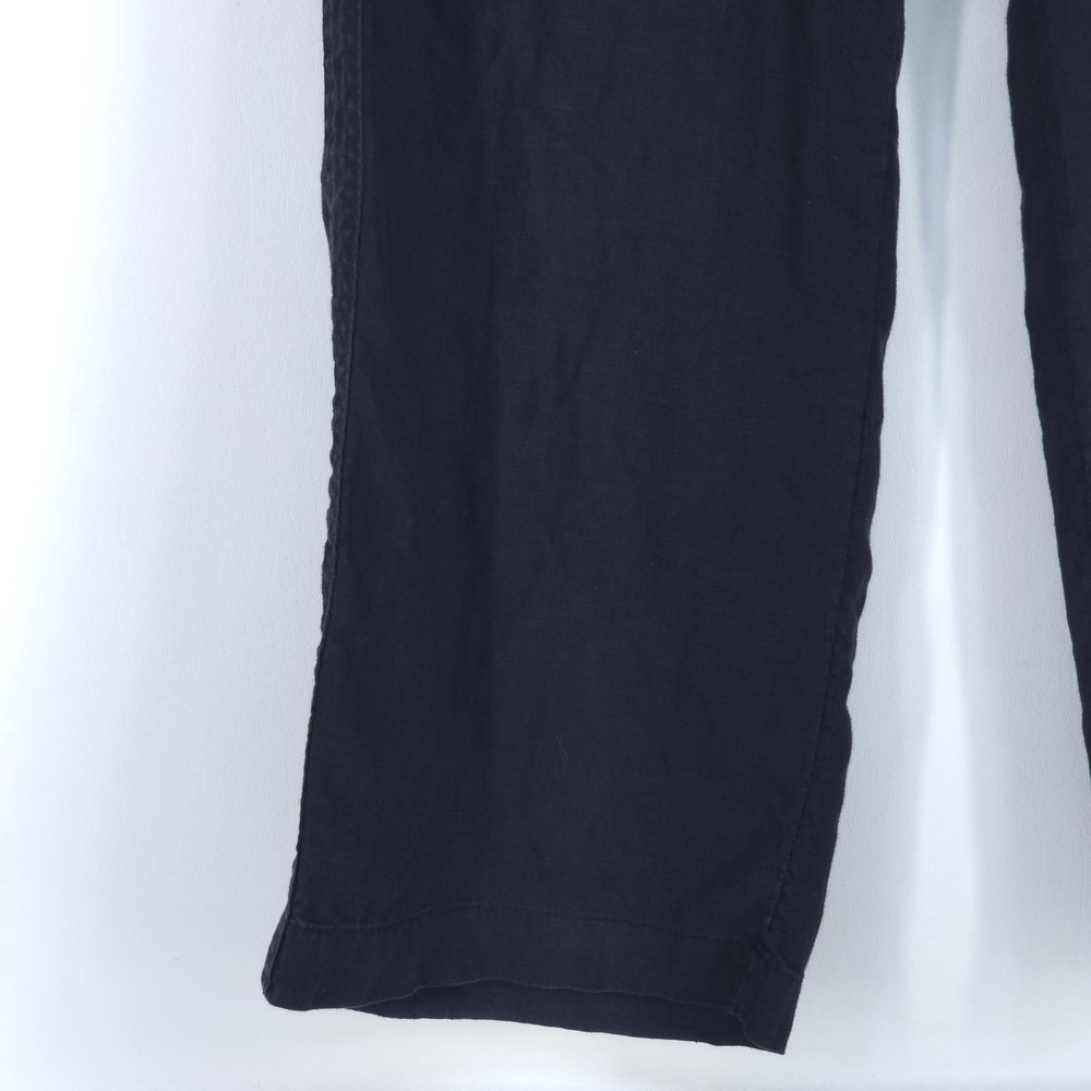 Athleta Cabo Wide-Leg Linen Pant Womens 10 Drawstring Pockets Beach Boho Comfort - Picture 16 of 16